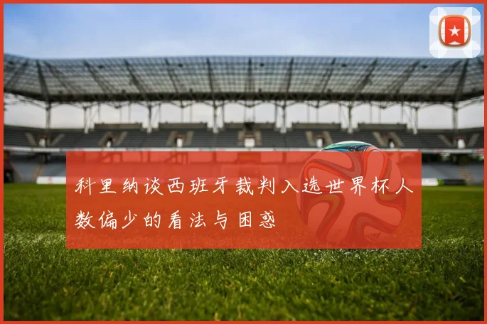 科里纳谈西班牙裁判入选世界杯人数偏少的看法与困惑